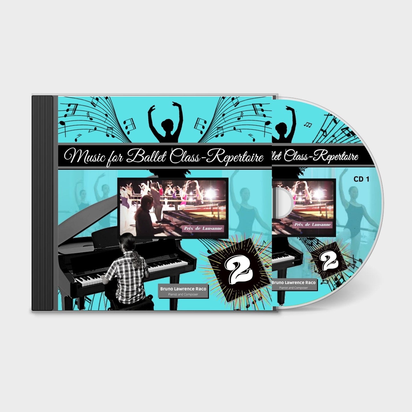 Musik für das Ballettunterrichtsrepertoire - Beste Auswahl, Band 2 - 3 CDs