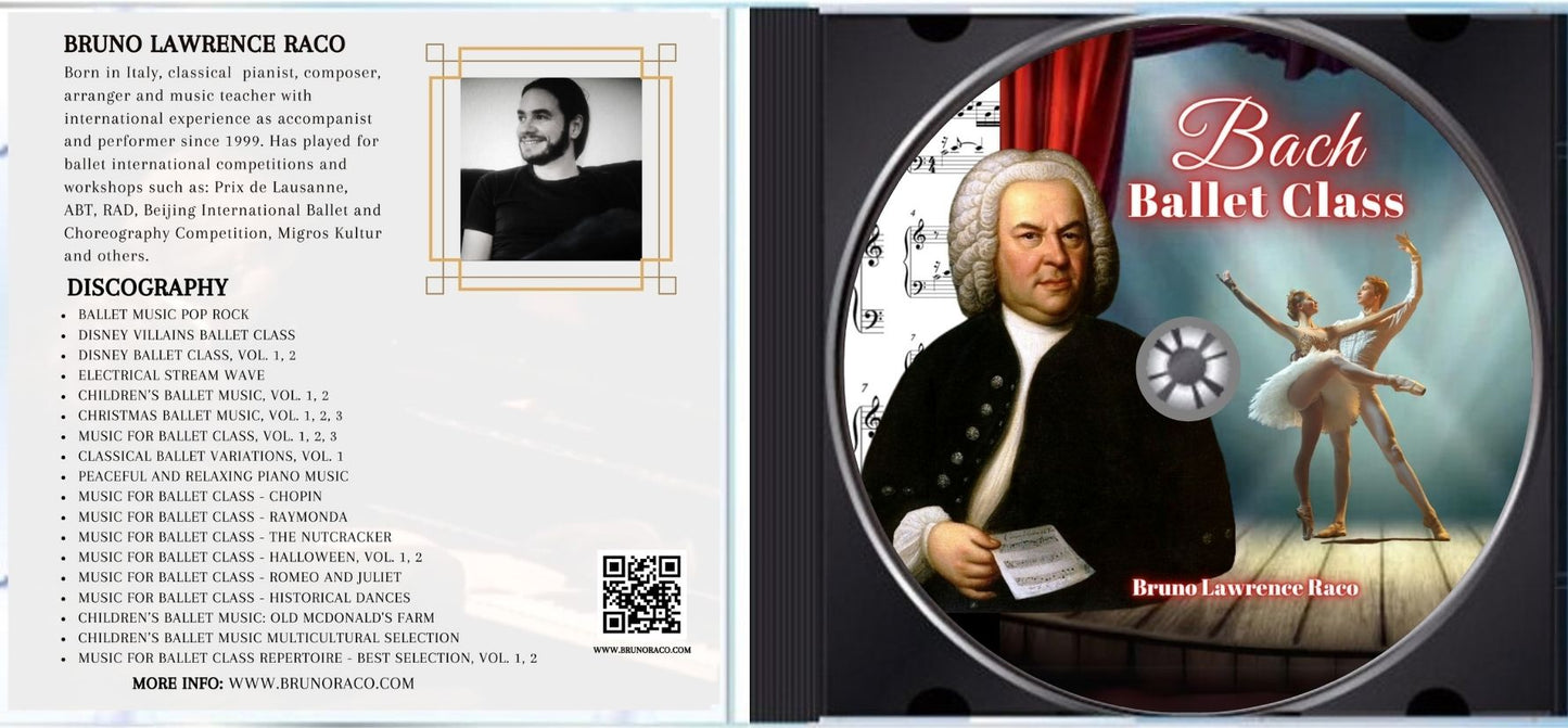 Bach Ballet Class - CD for Ballet Dance training