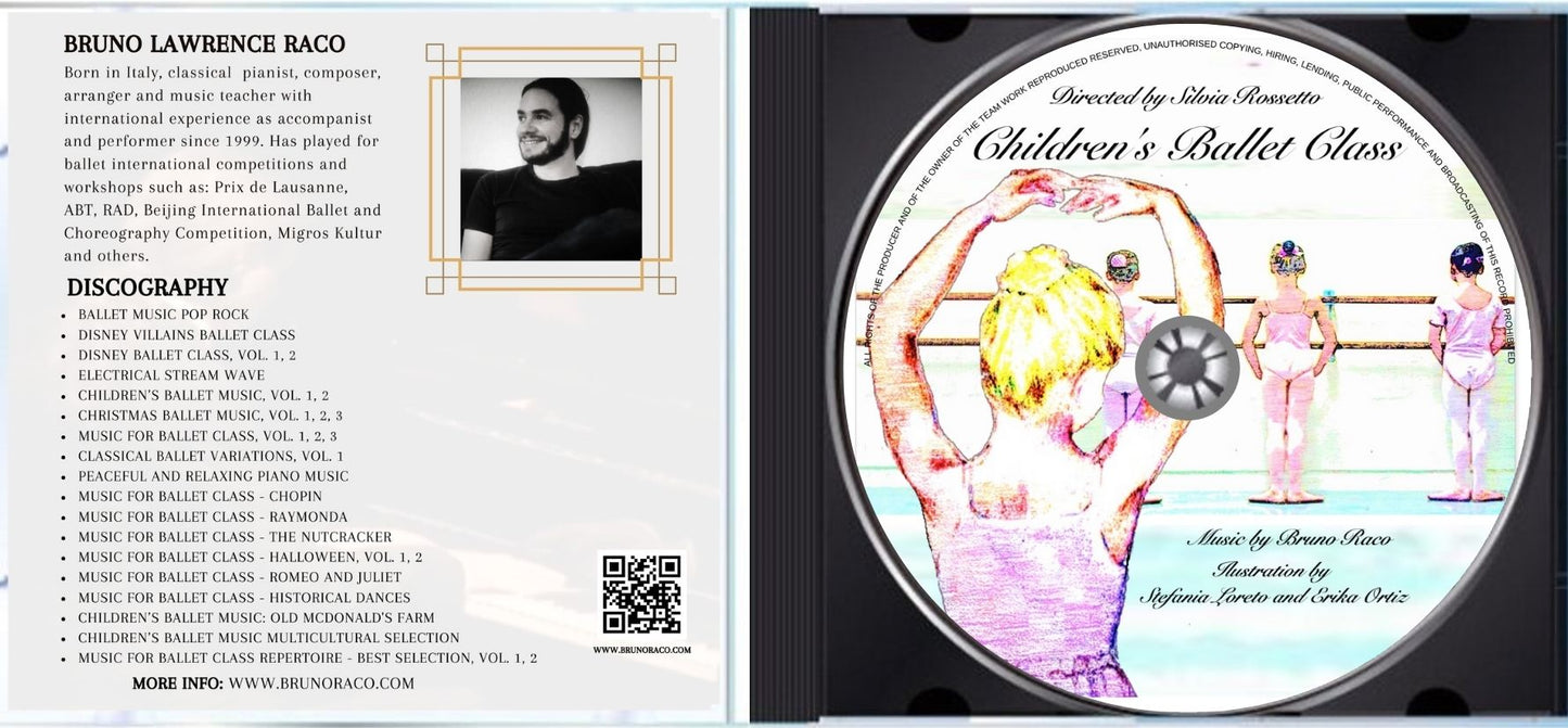 Children's Ballet Music - CD for Ballet Dance training