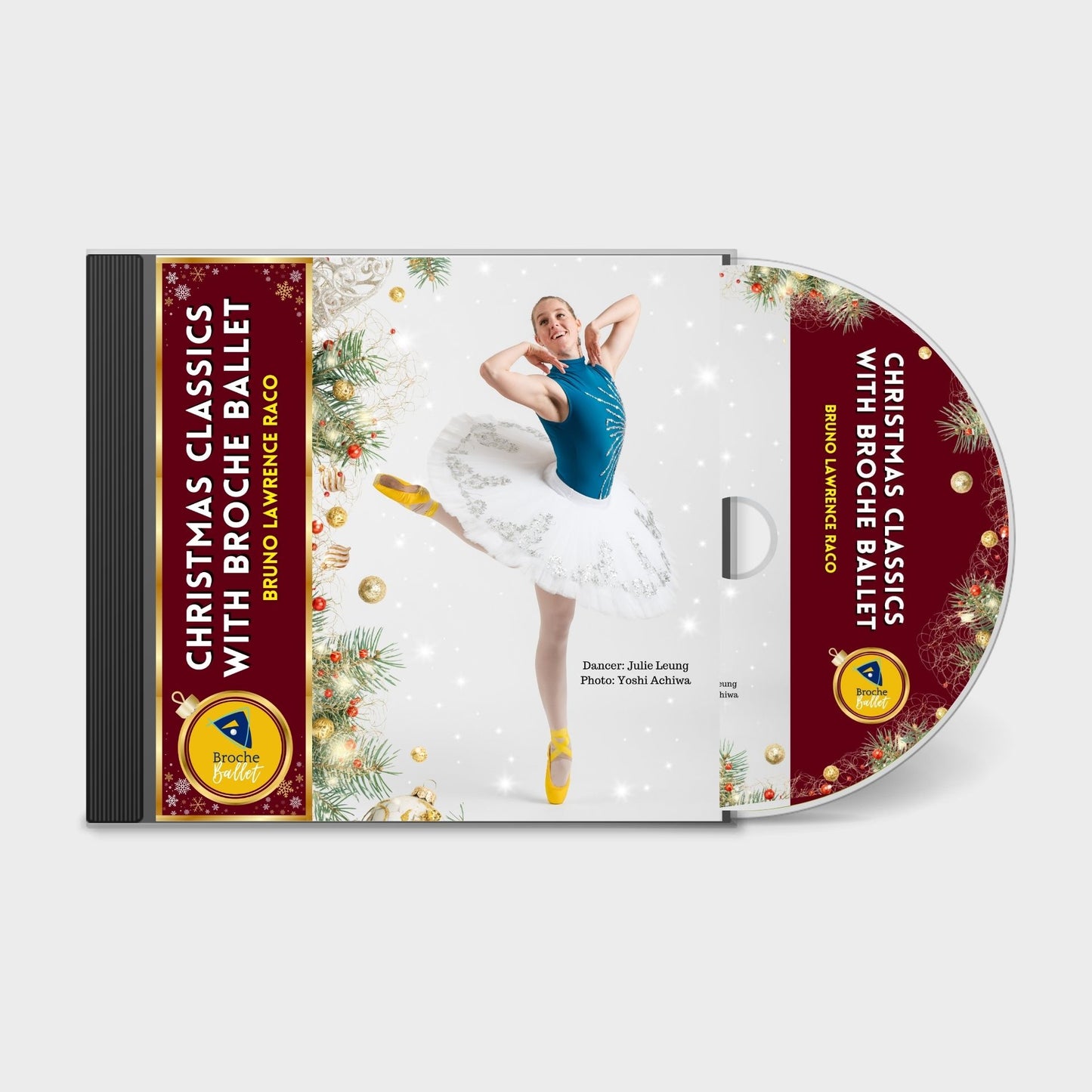 Classiques de Noël avec Broche Ballet - CD pour l'entraînement en danse classique