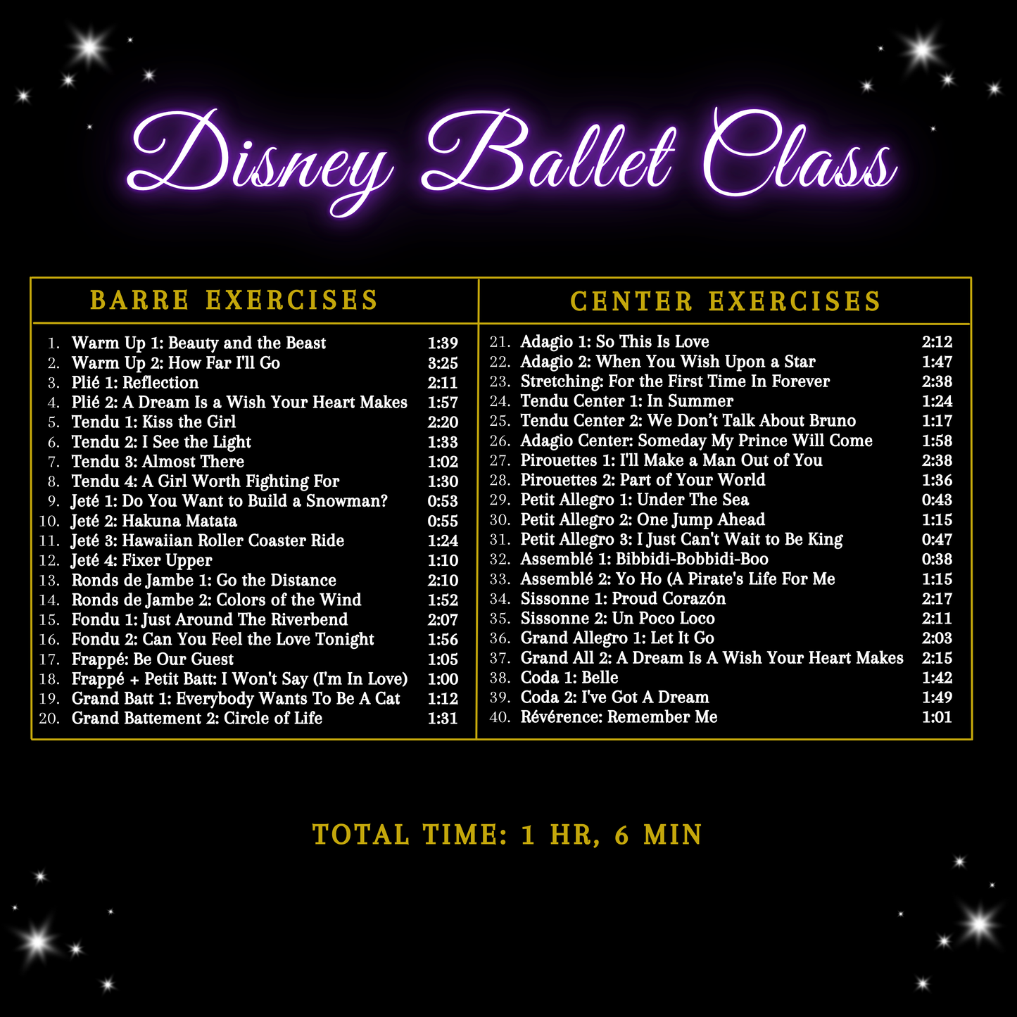 Disney Ballet Class - CD