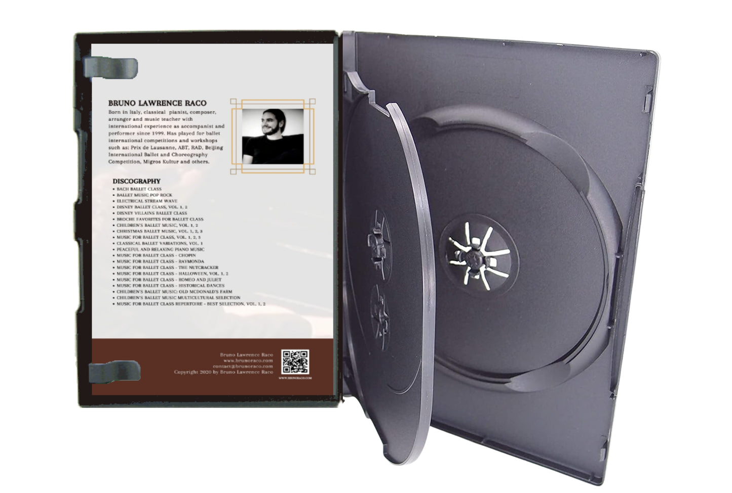 Musik til balletklasserepertoire - 100+ udvalg - 3 cd'er