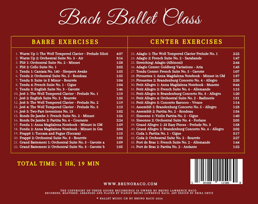 Bach Ballet Class - CD